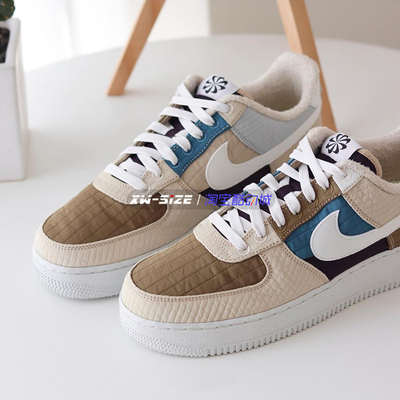 向往体育Nike/耐克Air Force1男女AF1加绒空军板鞋DO5215 DC8744