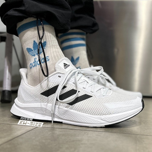 Adidas男子运动鞋缓震轻便透气