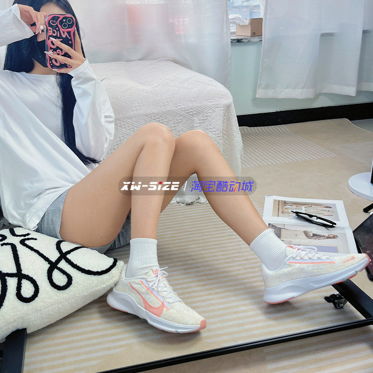 向往体育Nike耐克Superrep Go 3女子刺绣健身综训鞋DH3393 DV1743