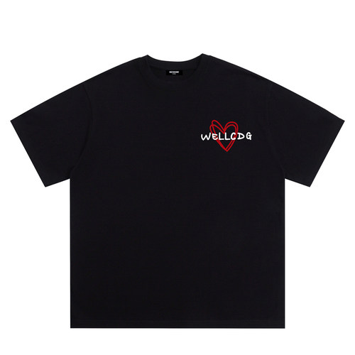 WE11DONECDG纯棉短袖T恤男女