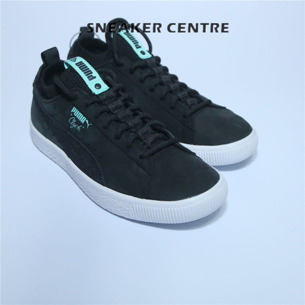 PUMA CLYDE SOCK LO DIAMOND 彪马黑标钻石联名限量款情侣袜子鞋