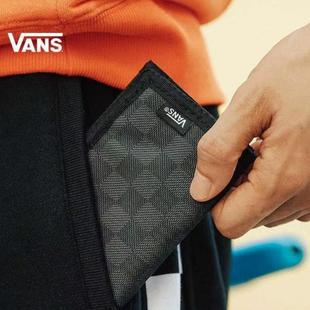 VANS范斯棋盘格黑白钱包男女卡包经典个性小众零钱包 VN000C32BA5