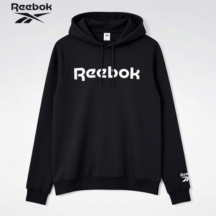 Reebok锐步经典套头连帽卫衣百搭时尚男女同款白色HI5040