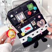 日本KOKUYO国誉Campus被子笔袋站立式 大学生竖翻笔袋大容量耐用