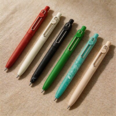 新品限定日本进口三菱Uniball ZENTO系列按动中性笔速干学生水笔