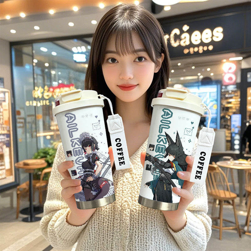 绝区零周边大容量保温吸管杯
