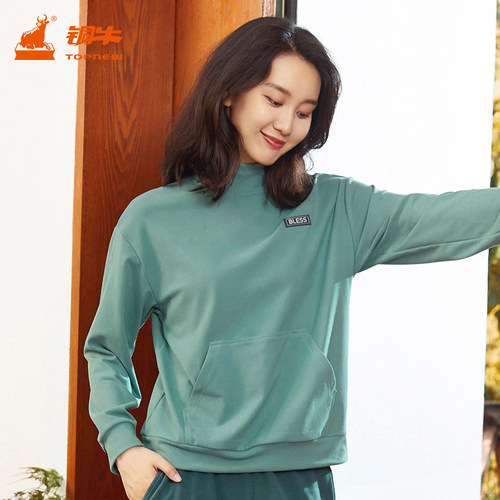 铜牛bless系列双面女居家冬季