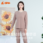 铜牛向日葵远红外贴护原液暖绒女套 2025秋冬护膝秋衣秋裤 VN093