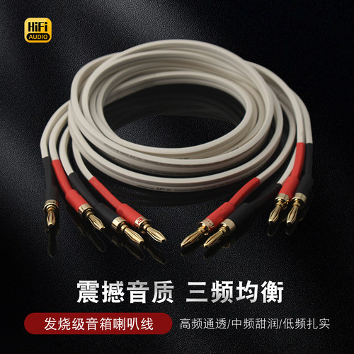 音箱喇叭线音响信号连接线