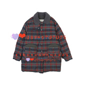 速发 达衣岩25冬国内代购 DAYW111047格子羽绒服格纹宇宙之二2199
