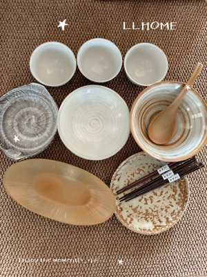 新家餐具套装 小家庭家用碗盘 可自由组合搭配