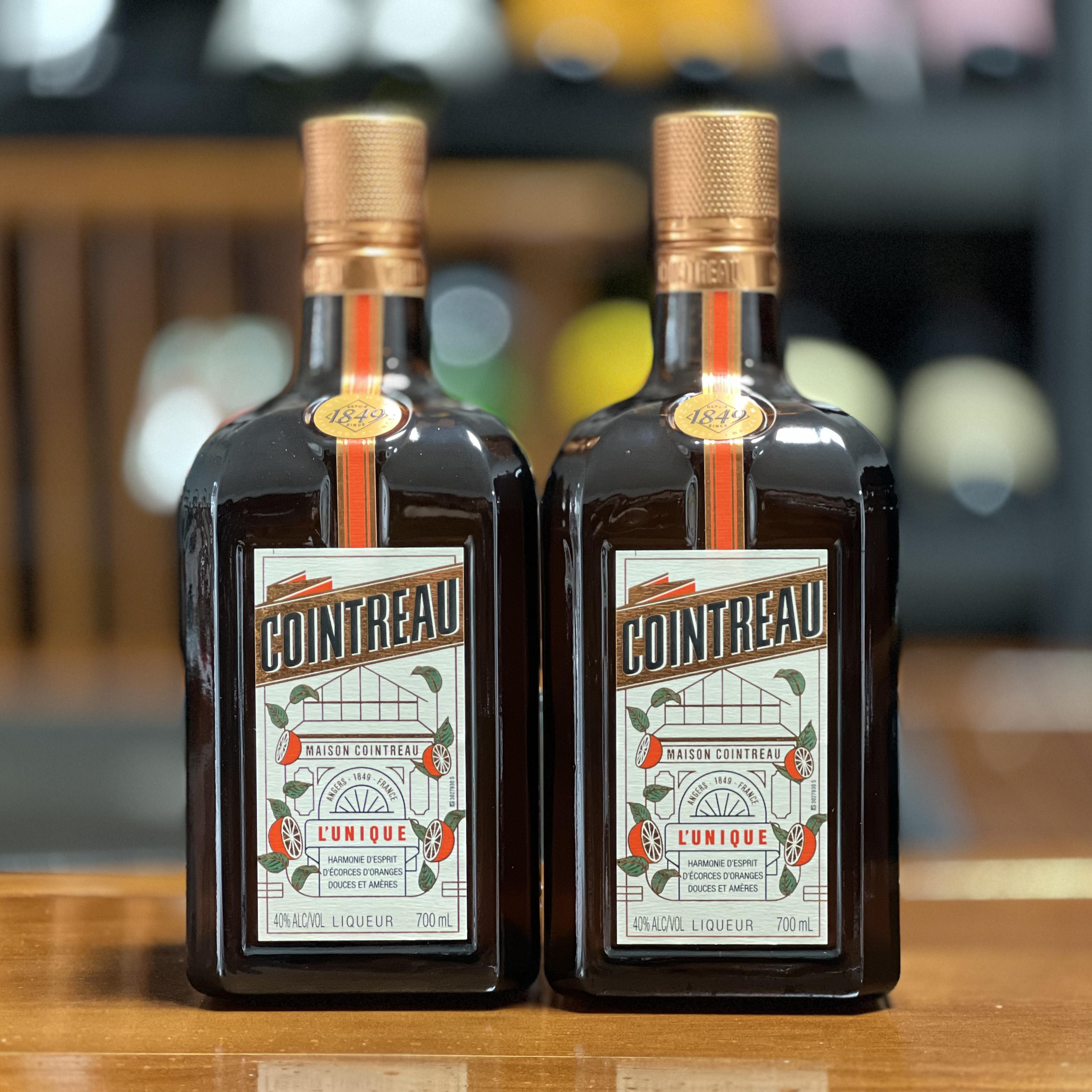 君度力娇酒双支装700mlCointreau香橙味利口酒基酒烘培进口洋酒