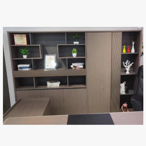 书柜LDR3系H-3912办公室木质柜文件柜资料柜1200*400*2000mm