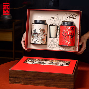 高档古树红茶茶叶包装盒空礼盒凤凰单丛云南野生滇红茶金骏眉空盒