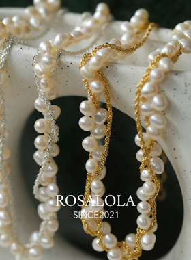 ROSALOLA 麦穗凝珠·法式浪漫复古项链·LOLA系列 122211