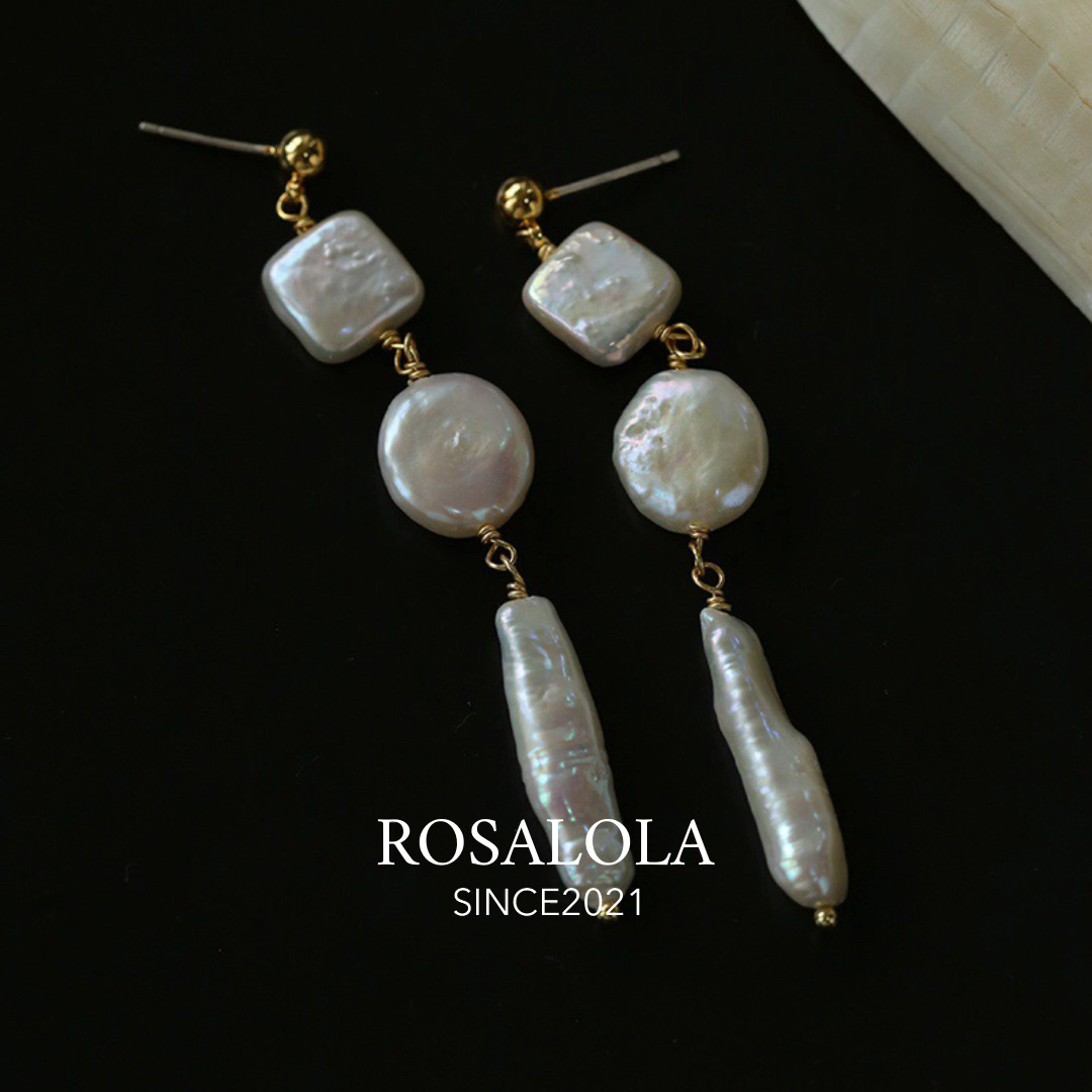 ROSALOLA仙女巴洛克/法式复古LOLA系列 耳环