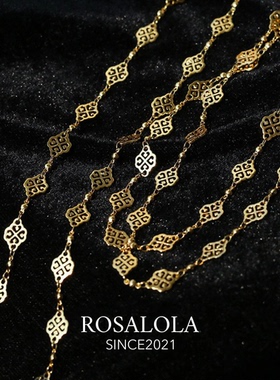 ROSALOLA 南法时光·法式浪漫复古新中式项链·LOLA系列 091001