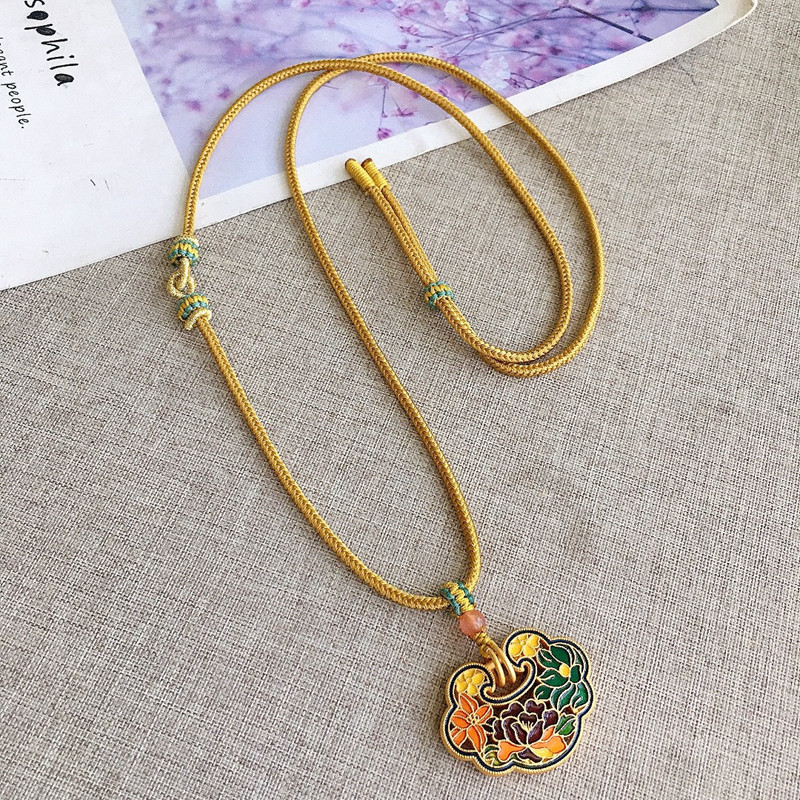 妖石傳說天珠繩子調節扣項鏈百搭