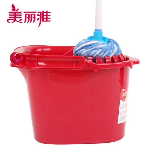 美丽雅家用墩布加厚塑料挤水桶