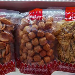 薛记炒货焦糖太妃玉米球形蜂蜜黄油焦糖手炒爆米花玉米炸了小零食