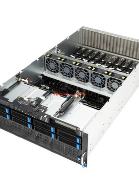 华硕ESC8000A-E12 E11双路EPYC 9684X 8卡A100准系统RS720A RS12
