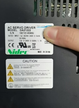 三协200W伺服DA21222，DA21221，MH201N议价