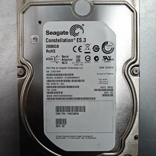 EMC VNXe3200 2T SAS转SAS 3.5寸 7议价