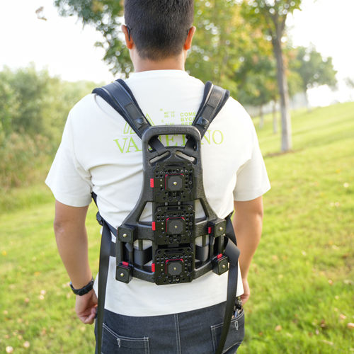 移动直播背架图传背包T20 T80 K60禾苗V66 v口电池夹聚合设备