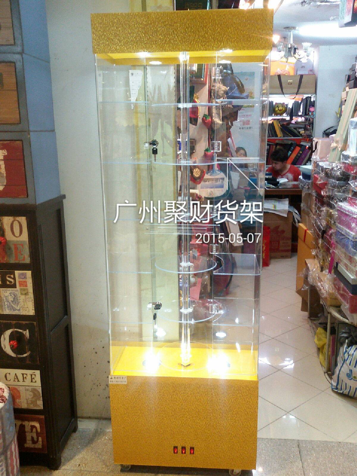 精品电脑手机柜台/精品数码展架/精品茶叶旋转柜/有机玻璃展示柜