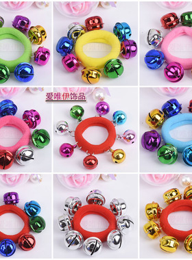 弹力绳跳舞铃铛手链铃