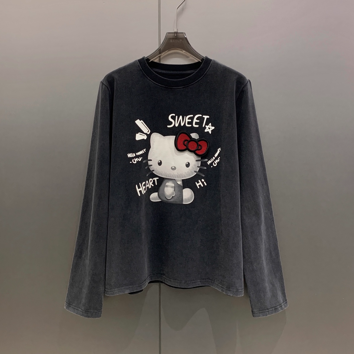 可拆卸蝴蝶结秋冬打底kt长袖T恤女 T8932,女装/女士精品,T恤,淘宝优惠券,粉丝福利购,淘宝优惠卷