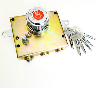 自动锁老式 碰锁大门锁入户门防盗锁自弹子锁大中小号通用型带钥匙