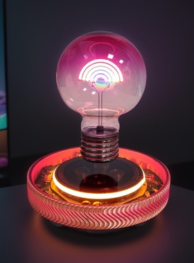 磁悬浮床头氛围感小夜灯2025送老婆闺蜜女生孩新年礼物高级感摆件