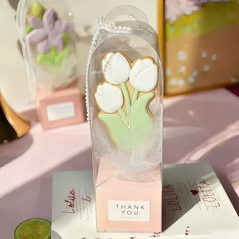 母亲节饼干模具郁金香礼盒家用diy曲奇烘焙工具女神节38妇女节