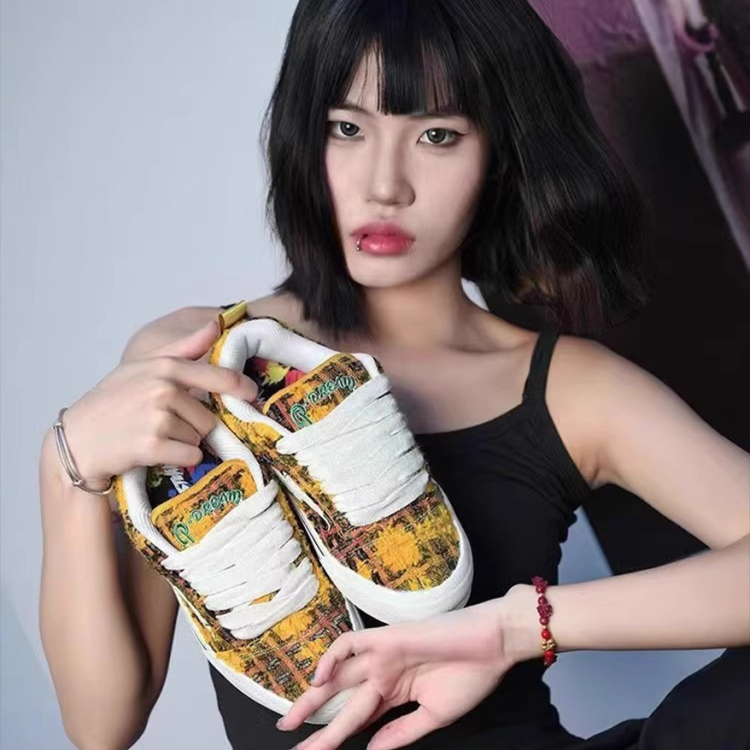 闪电板鞋男美式休闲爆款潮流男鞋