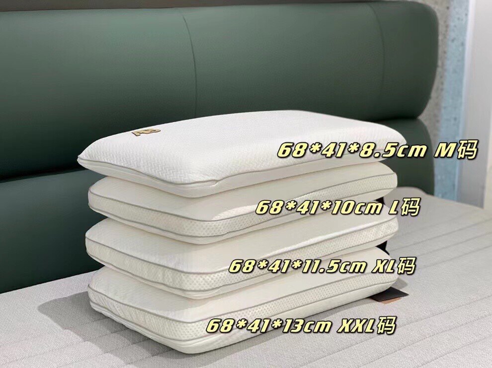 裹感乳胶枕 超软糯支撑性好 泰国进口乳胶枕枕芯天然乳胶枕93含量