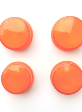 适用于本田DOO24期小龟GIORNO50 53期链仔龟前后转向灯壳方向灯罩