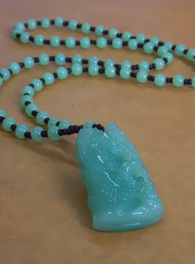 东陵玉节节高升礼品毛衣链