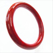 深红仿玛瑙圆手镯地摊饰品二元 跑货源 店进货南岳工艺品镯子