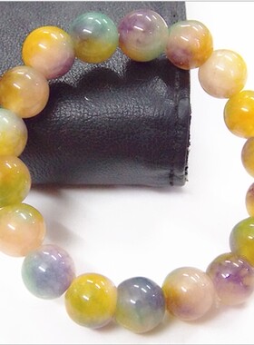 毫米玛瑙佛珠女士水晶手链