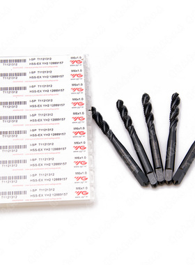 正品进口韩国Y-G含钴螺旋槽螺旋机用丝锥丝攻M23 4 5 6 8 10T1121