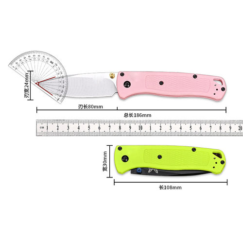 535折刀高硬度锋利户外野营折叠便携小刀尼龙玻纤实用户外刀
