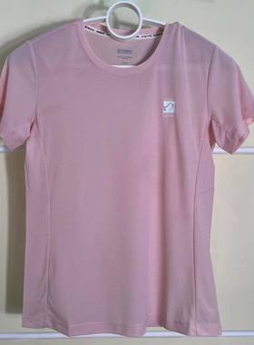 探路者速干t恤女春夏新款户外运动薄款弹力透气休闲短袖TAJI82378