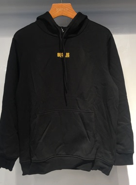 探路者秋季新款字母印花连帽卫衣TAUI90888