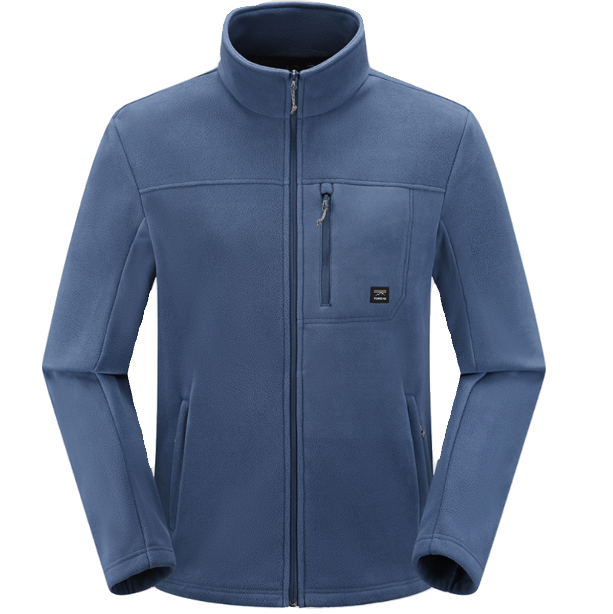 探路者抓绒服男秋冬开衫摇拉绒外套抓绒衣TACCAL91239/92240