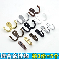 Цинк -сплав Связанный однокнутный крюк имитация Antique Craft Accessories Accessories