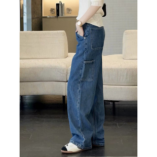 邱莹莹HELA 香香牛仔 藏肉显瘦高腰百搭日常通勤牛仔裤 AOMI