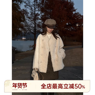 邱莹莹 HELA AOMI “西班牙进口莫伊小拉贡.双面穿”休闲风皮草