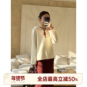 HELA AOMI 幸运小马卫衣 邱莹莹 色彩叠穿风半拉链多穿式 卫衣