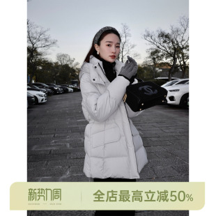 波兰进口白鹅绒.高奢四面弹 AOMI 羽绒服 HELA 邱莹莹